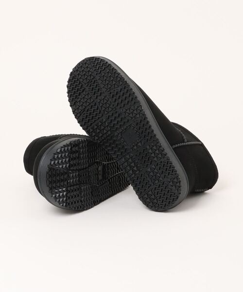 TEMPERATE(テンパレイト)の「MURPHY (TEMPERATE/テンパレイト)完全防水 ムートン風 レインブーツ(ブーツ・レディース・グレー/ブラック・37/38/39/36)」の4枚目の写真