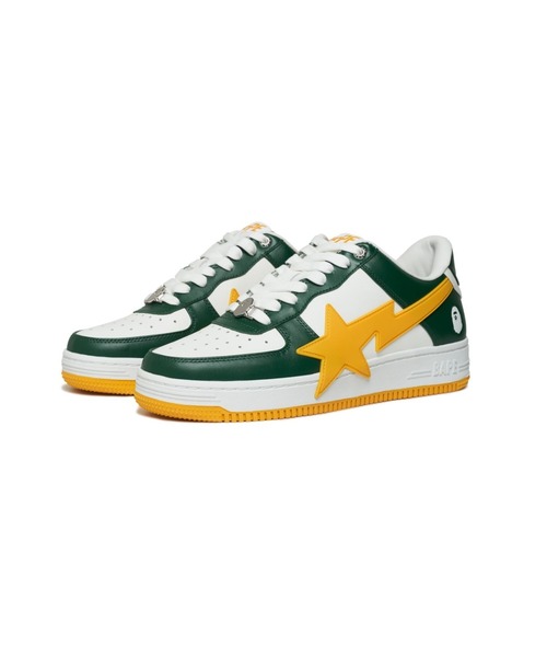 A BATHING APE(アベイシングエイプ)の「BAPE STA OS #2(スニーカー・レディース・レッド/グリーン/ブラック・5/6)」の2枚目の写真