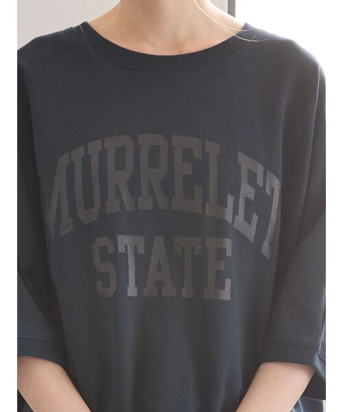 AMERICAN HOLIC（アメリカンホリック）の「7分袖ドルマンミニ裏毛プルオーバー1（スウェット・レディース・ブルー/ダークネイビー・M/L）」の15枚目の写真