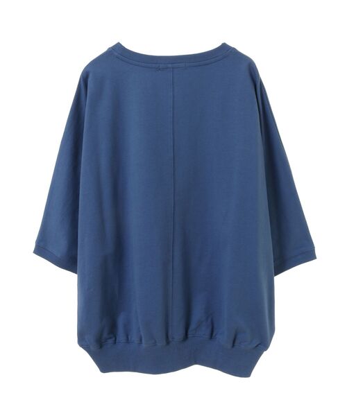 AMERICAN HOLIC（アメリカンホリック）の「7分袖ドルマンミニ裏毛プルオーバー1（スウェット・レディース・ブルー/ダークネイビー・M/L）」の19枚目の写真