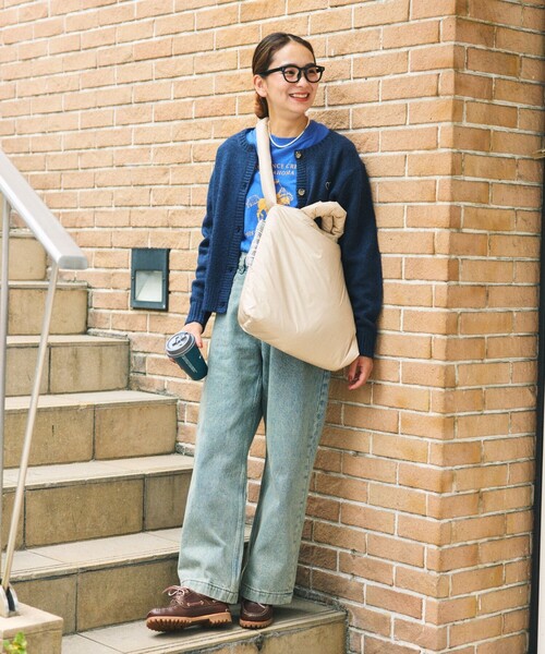 WEEKEND(ER)(ウィークエンダー)の「WEEKEND(ER) × FREAK'S STORE/ウィークエンダー × フリークスストア 別注PUFF TOTE/別注パフトート(トートバッグ・レディース・グレー/オリーブ/ブラック/ベージュ・ONE SIZE)」の17枚目の写真
