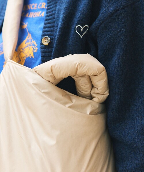 WEEKEND(ER)(ウィークエンダー)の「WEEKEND(ER) × FREAK'S STORE/ウィークエンダー × フリークスストア 別注PUFF TOTE/別注パフトート(トートバッグ・レディース・グレー/オリーブ/ブラック/ベージュ・ONE SIZE)」の17枚目の写真