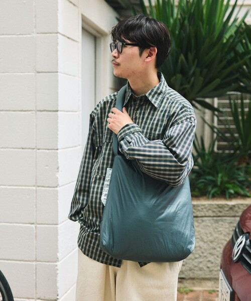 WEEKEND(ER)(ウィークエンダー)の「WEEKEND(ER) × FREAK'S STORE/ウィークエンダー × フリークスストア 別注PUFF TOTE/別注パフトート(トートバッグ・レディース・グレー/オリーブ/ブラック/ベージュ・ONE SIZE)」の22枚目の写真