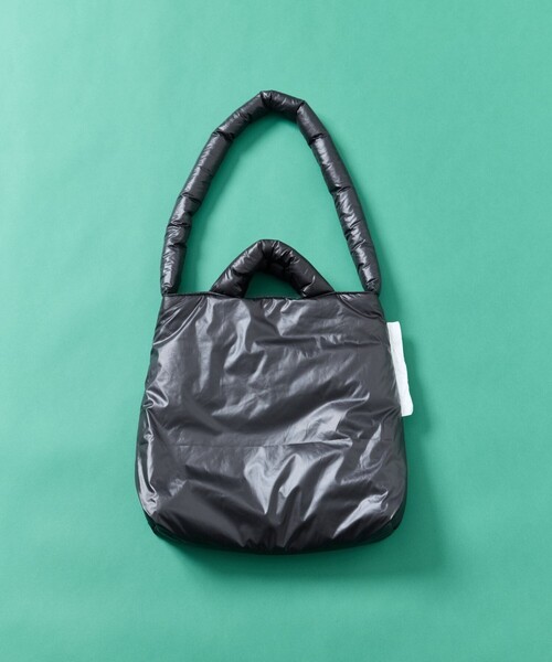 WEEKEND(ER)（ウィークエンダー）の「WEEKEND(ER) × FREAK'S STORE/ウィークエンダー × フリークスストア 別注PUFF TOTE/別注パフトート（トートバッグ・レディース・グレー/オリーブ/ブラック/ベージュ・ONE SIZE）」の22枚目の写真