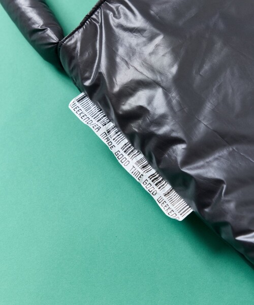 WEEKEND(ER)（ウィークエンダー）の「WEEKEND(ER) × FREAK'S STORE/ウィークエンダー × フリークスストア 別注PUFF TOTE/別注パフトート（トートバッグ・レディース・グレー/オリーブ/ブラック/ベージュ・ONE SIZE）」の18枚目の写真