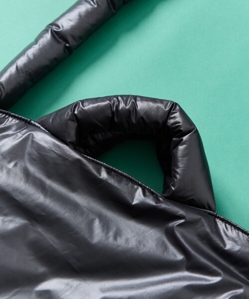 WEEKEND(ER)（ウィークエンダー）の「WEEKEND(ER) × FREAK'S STORE/ウィークエンダー × フリークスストア 別注PUFF TOTE/別注パフトート（トートバッグ・レディース・グレー/オリーブ/ブラック/ベージュ・ONE SIZE）」の13枚目の写真