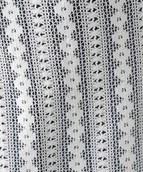 LEPSIM（レプシィム）の「レースラップスカート　128031（スカート・レディース・ブラック/オフホワイト・FREE）」の12枚目の写真