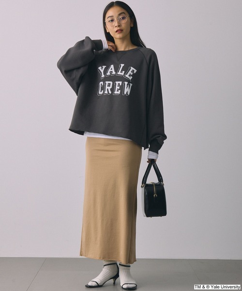 BABYLONE(バビロン)の「【GOOD ROCK SPEED】collegeSWEAT(スウェット・レディース・グリーン/ピンク/ベージュ/チャコール・フリー)」の8枚目の写真