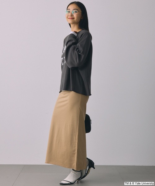 BABYLONE(バビロン)の「【GOOD ROCK SPEED】collegeSWEAT(スウェット・レディース・グリーン/ピンク/ベージュ/チャコール・フリー)」の9枚目の写真