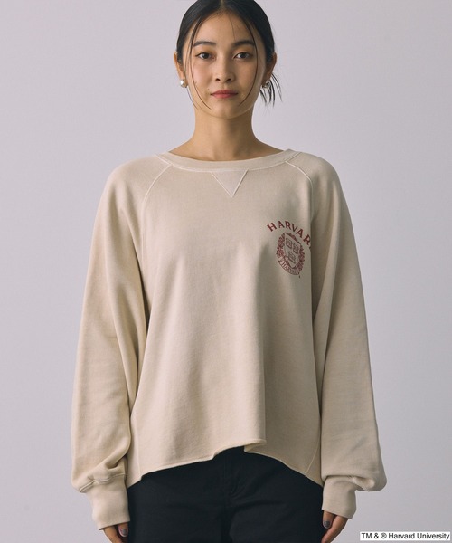 BABYLONE(バビロン)の「【GOOD ROCK SPEED】collegeSWEAT(スウェット・レディース・グリーン/ピンク/ベージュ/チャコール・フリー)」の11枚目の写真