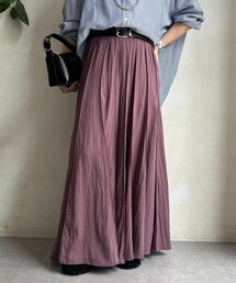 パネルプリーツスカート