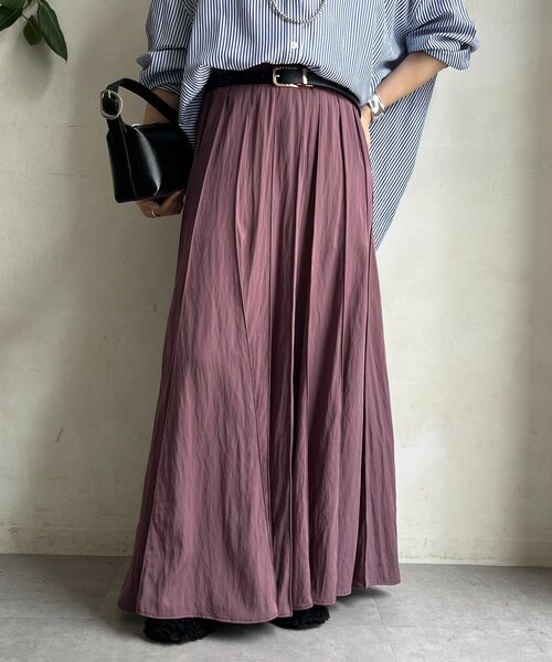 DouDou（ドゥドゥ）の「パネルプリーツスカート（スカート