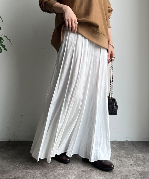 DouDou（ドゥドゥ）の「パネルプリーツスカート（スカート）」 - WEAR