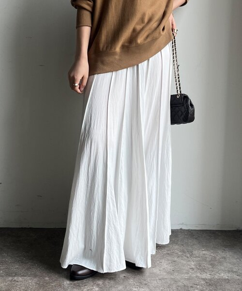DouDou（ドゥドゥ）の「パネルプリーツスカート（スカート）」 - WEAR