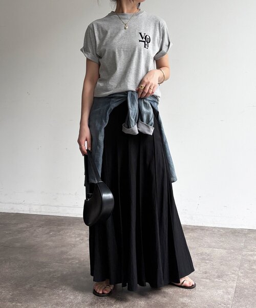 DouDou（ドゥドゥ）の「パネルプリーツスカート（スカート）」 - WEAR
