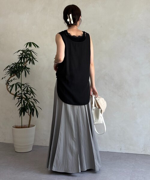 DouDou（ドゥドゥ）の「パネルプリーツスカート（スカート）」 - WEAR