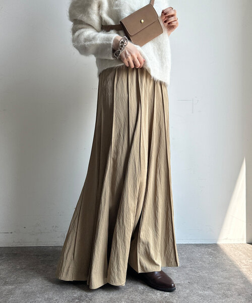 DOUDOU(ドゥドゥ) パネルプリーツスカート DouDou（ドゥドゥ）の「パネルプリーツスカート（スカート）」 - WEAR