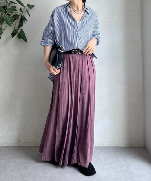 DouDou（ドゥドゥ）の「パネルプリーツスカート（スカート）」 - WEAR