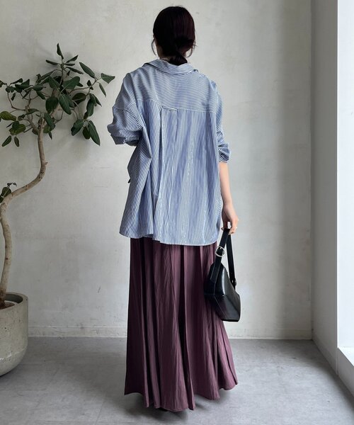 DouDou（ドゥドゥ）の「パネルプリーツスカート（スカート）」 - WEAR