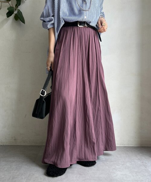 DouDou（ドゥドゥ）の「パネルプリーツスカート（スカート）」 - WEAR