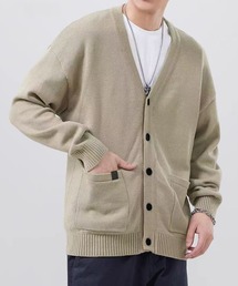 【TOBEE】オーバーサイズ シンプル ニットカーディガン