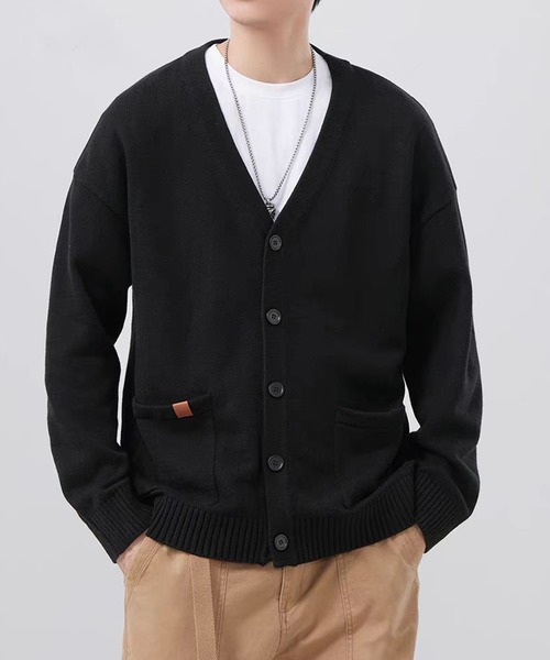 【Tobee】オーバーサイズ ニットカーディガン リラックスフィット