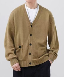 【TOBEE】オーバーサイズ シンプル ニットカーディガン