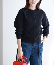 ATELIER-PIERROT黒ボレロカーディガン Pierrot｜ピエロのカーディガン/ボレロ（ブラック/黒色系・無地