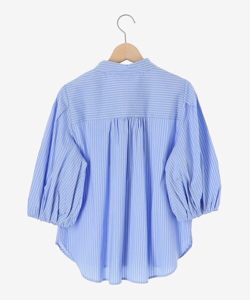 le.coeur blanc(ルクールブラン)の「フロントフリルバルーンスリーブブラウス(シャツ/ブラウス・レディース・オフホワイト/ブルー系その他2・38)」の15枚目の写真