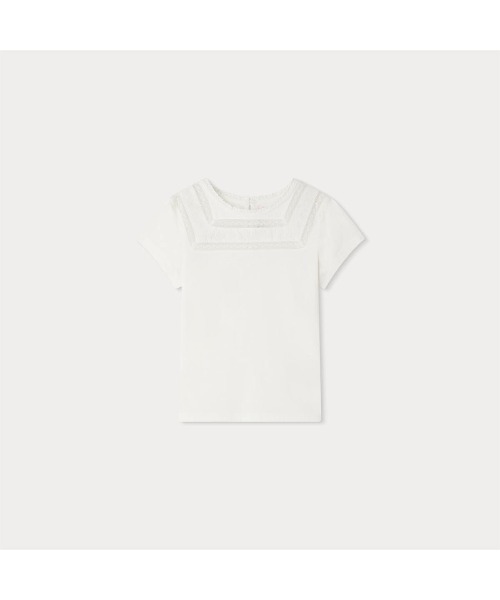 【セール】レース Tシャツ（Tシャツ/カットソー）｜Bonpoint（ボンポワン） 13,097円