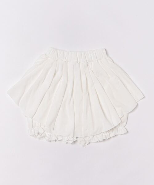 Mayree（メイリー）の「【Mayree】ドロワーズ付  かぼちゃ パンツ スカート スカパン（スカート・レディース・グレー/アイボリー・SMALL/MEDIUM/LARGE）」の4枚目の写真