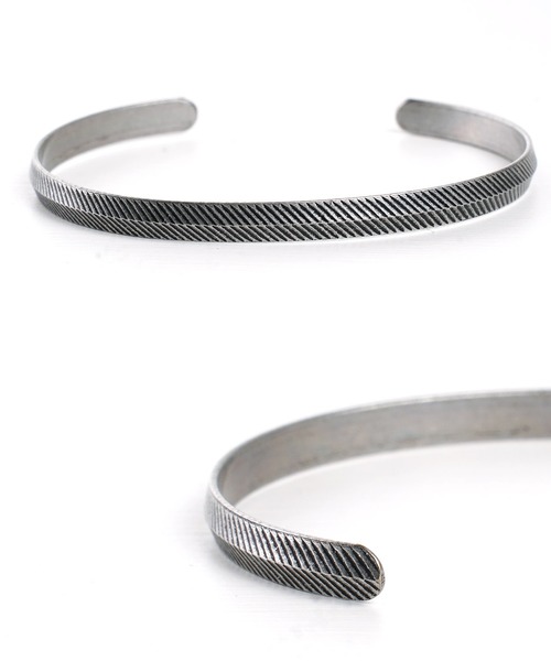 jiggys shop（ジギーズショップ）の「ネイティブバングルブレスレット（バングル/リストバンド・メンズ・ゴールド/アンティークシルバー/シルバー・FREE）」の5枚目の写真