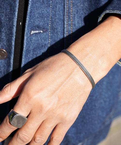 jiggys shop（ジギーズショップ）の「ネイティブバングルブレスレット（バングル/リストバンド・メンズ・ゴールド/アンティークシルバー/シルバー・FREE）」の9枚目の写真