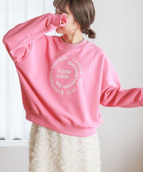 セール】【my fit CLIP/低身長スタッフ企画】アソートロゴスウェット