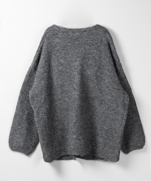 【 ２点セット 】ニットボタンビスチェ ＋ロングカーディガンセット ／ knit button bustier + long cardigan set（アンサンブル）｜me+em select（ミームセレクト）