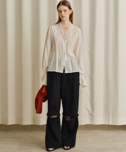 OHGA LACE BLOUSE レースブラウス LACE BLOUSE | OHGA