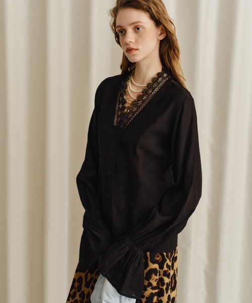 yae ブラウス Lace blouse Lace blouse / レースブラウス（シャツ/ブラウス）｜yae（ヤエ