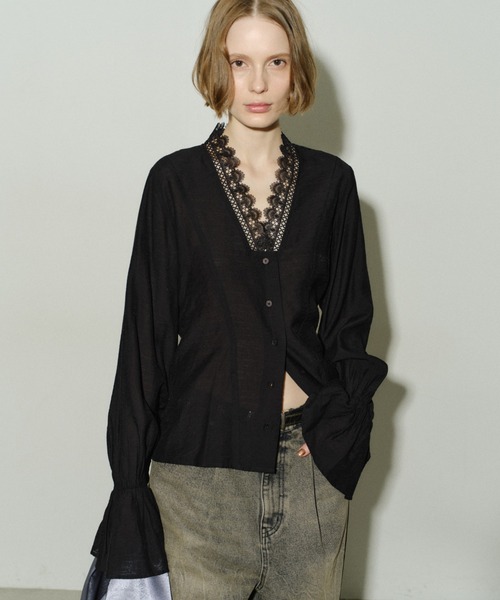 yae ブラウス Lace blouse Lace blouse / レースブラウス（シャツ/ブラウス）｜yae（ヤエ