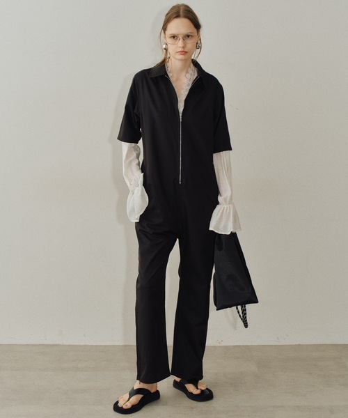 yae Lace blouse / レースブラウス 白 セール】Lace blouse / レースブラウス（シャツ/ブラウス）｜yae