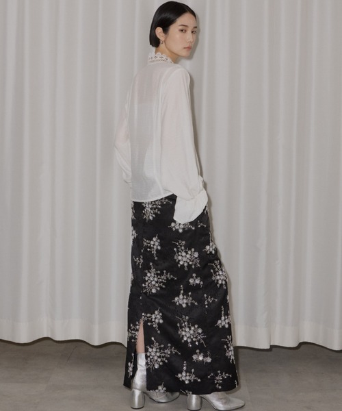 【美品】YAE レースブラウス ブラック ラベルエチュード 完売品 セール】Lace blouse / レースブラウス（シャツ/ブラウス）｜yae