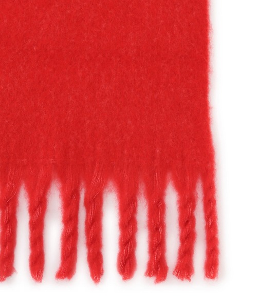 ROPE' PICNIC（ロペピクニック）の「ミックスヤーンバルキーフリンジマフラー（マフラー・レディース・レッド/ベージュ系その他/グリーン系その他・FREE）」の5枚目の写真