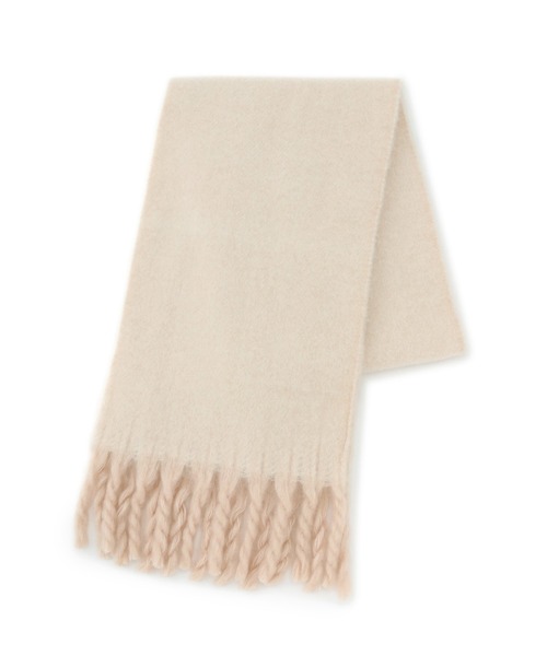 ROPE' PICNIC（ロペピクニック）の「ミックスヤーンバルキーフリンジマフラー（マフラー・レディース・レッド/ベージュ系その他/グリーン系その他・FREE）」の7枚目の写真