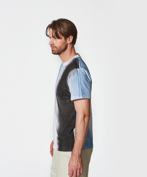 国内発送■ACANTHUS■Big Stripe Pigment Dye Tee ACANTHUS（アカンサス）の「ACANTHUS:Big Stripe Pigment Dye
