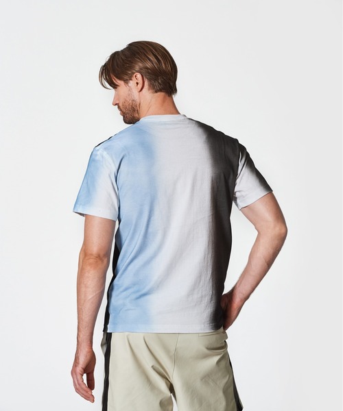 国内発送■ACANTHUS■Big Stripe Pigment Dye Tee ACANTHUS（アカンサス）の「ACANTHUS:Big Stripe Pigment Dye
