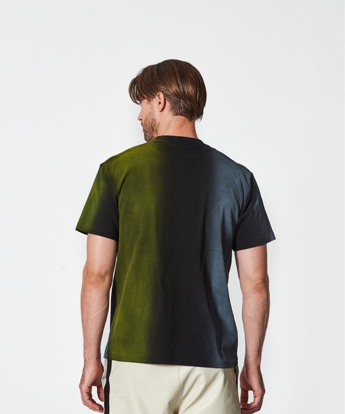 国内発送■ACANTHUS■Big Stripe Pigment Dye Tee ACANTHUS（アカンサス）の「ACANTHUS:Big Stripe Pigment Dye