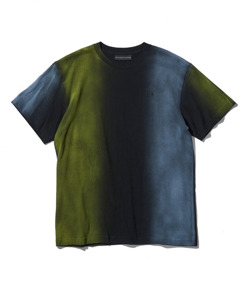 国内発送■ACANTHUS■Big Stripe Pigment Dye Tee ACANTHUS（アカンサス）の「ACANTHUS:Big Stripe Pigment Dye