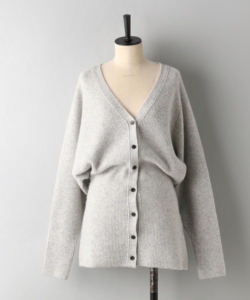 セール】ウエストシェイプVネックカーディガン（カーディガン/ボレロ