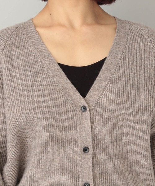 セール】ウエストシェイプVネックカーディガン（カーディガン/ボレロ