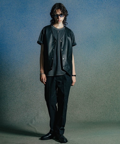 CRIMIE(クライミー)の「CHINO SLACKS PANTS / チノスラックスパンツ(チノパンツ・メンズ・ベージュ/ブラック/ホワイト・XXL/XL/L/M/S)」の21枚目の写真