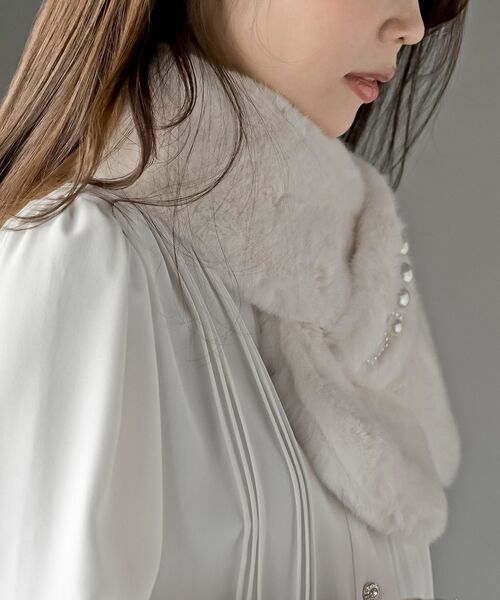 UN3b 未使用 ファーティペット 楽天市場】ティペット レディース